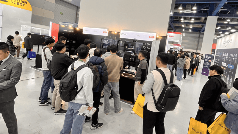 Showcasing Zivid's Industrial 3D Camera Solutions at the Korea